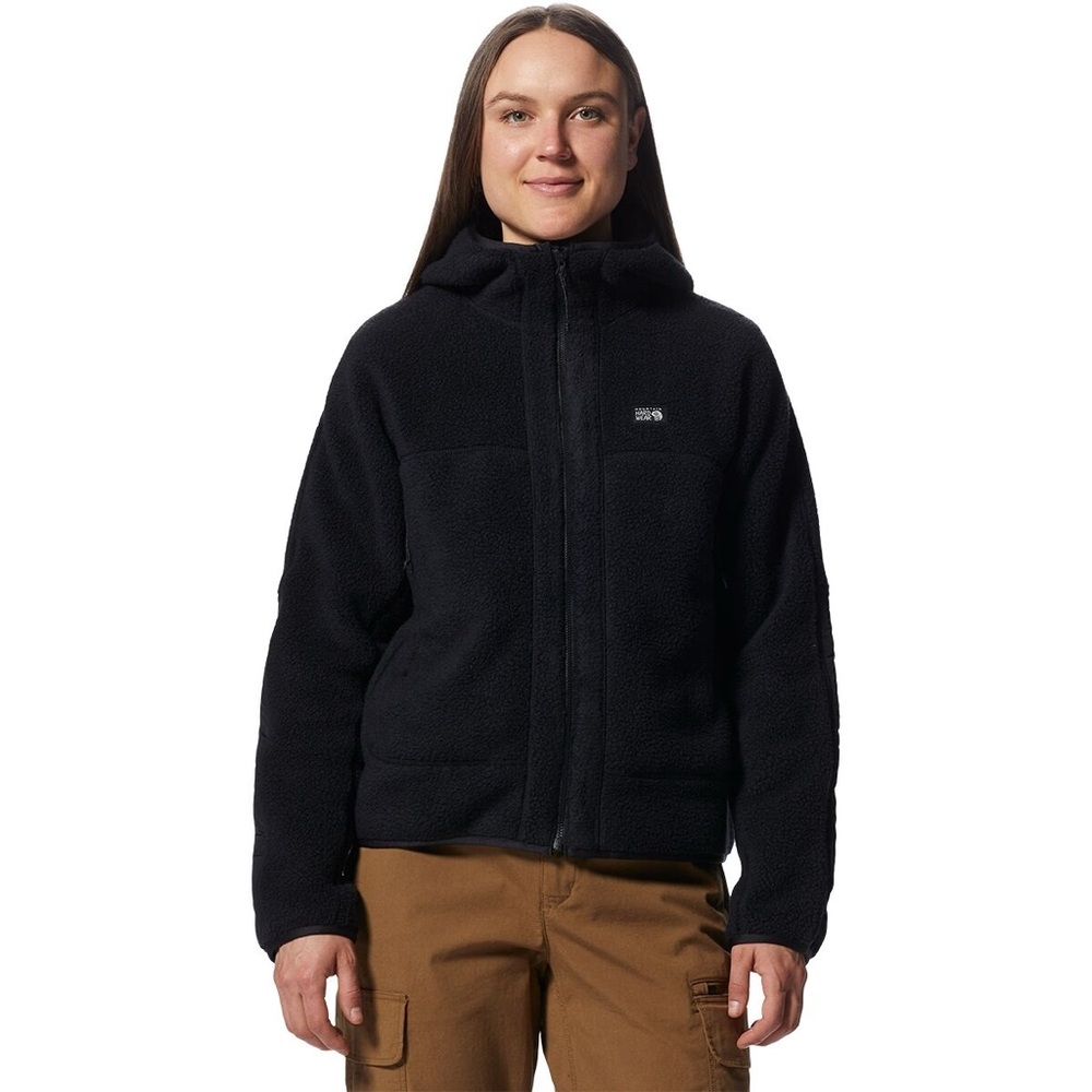 Women's Black Fleece sherpa Jacket